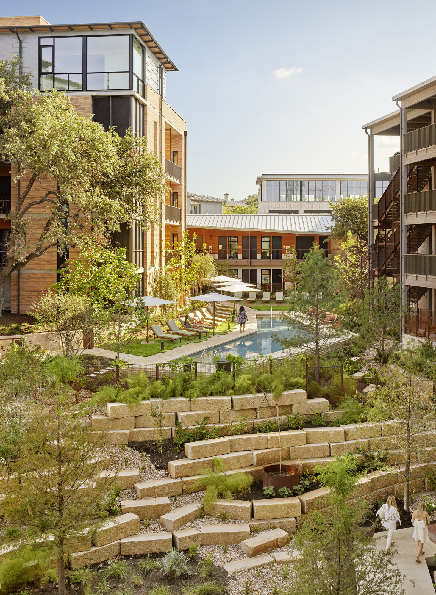 Hotel Magdalena - Courtyard