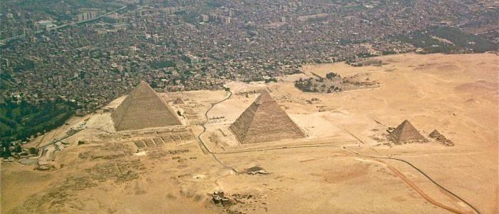 Pyramids of Giza, Giza - c. 2589-2504 B.C. 