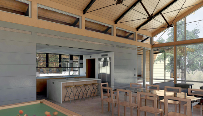 Interior - Living to Kitchen