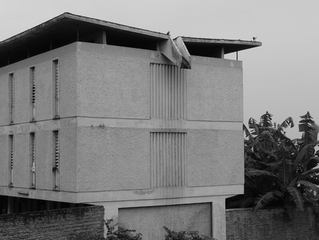 butterfly roof and oversized scupper