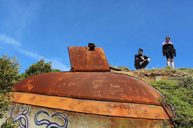 12_Abandoned WW2 lookout bunkers along the San Fransisco coast