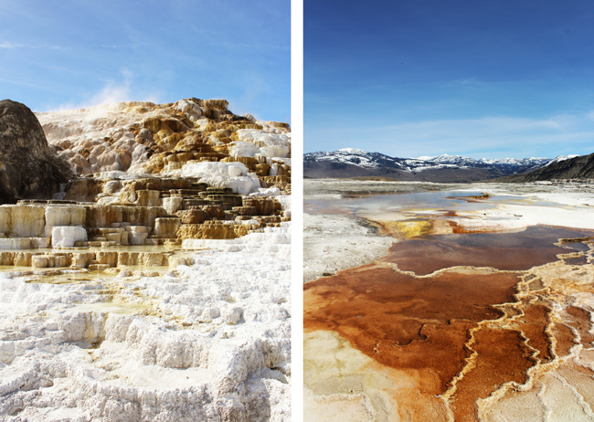 17_Mammoth Spring in Yellowstone