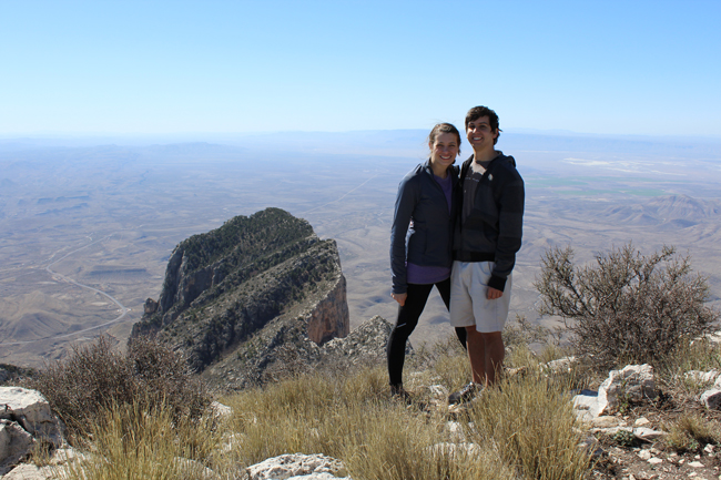 1_The summit of Guadalupe Mountain